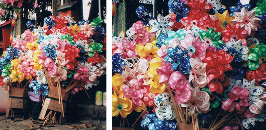 環境にやさしい風車-活用例